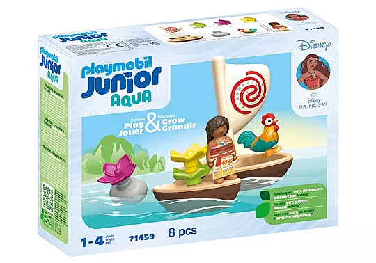 PLAYMOBIL #71459 Junior & Disney: Moana's Boat NEW!