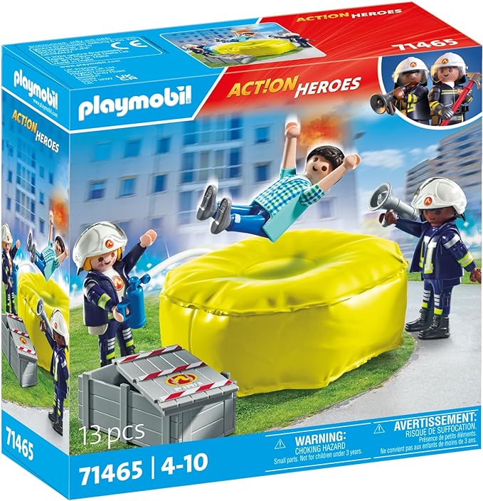 Playmobil #71465 Firefighter with Air Bag