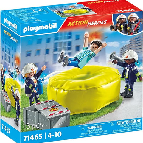 Playmobil #71465 Firefighter with Air Bag