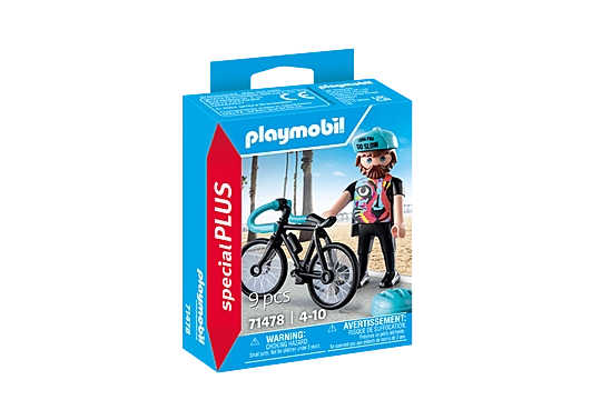 Playmobil #71478 Special Plus Road Cyclist Paul Ripke