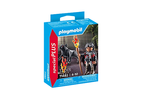 Playmobil #71482 Special Plus Warrior with Wolf