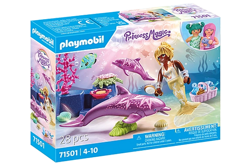 Playmobil #71501 Mermaid with Dolphins