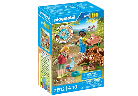 Playmobil #71512 Children with Hedgehog Family - Brand New!