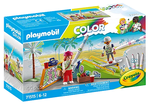 Playmobil #71515 Color Skate Park - Brand New!