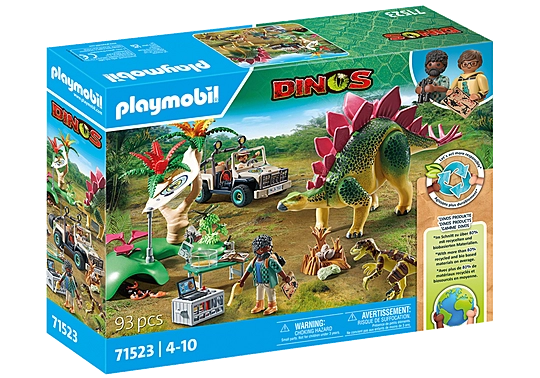 Playmobil #71523 Research Camp with Dinos NEW!