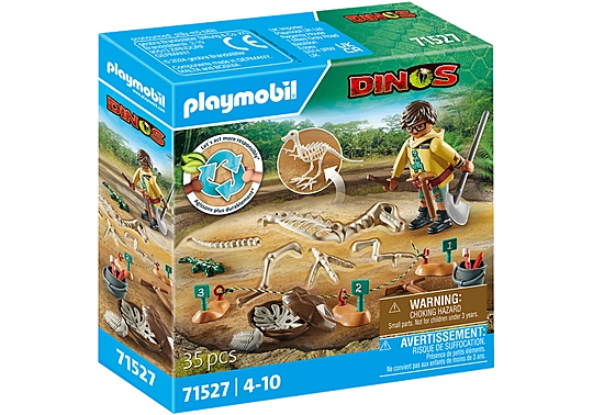 Playmobil #71527 Archaeological Dig with Dinosaur Skeleton NEW!