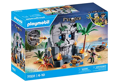 PLAYMOBIL #71531 Pirate Skull Island NEW!