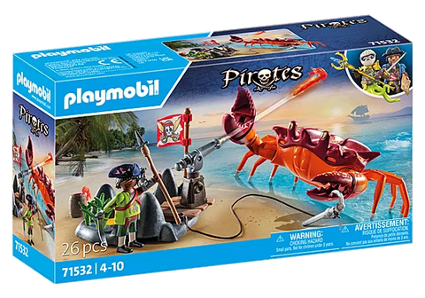 PLAYMOBIL #71532 Pirate Battle w/ The Giant Crab NEW!