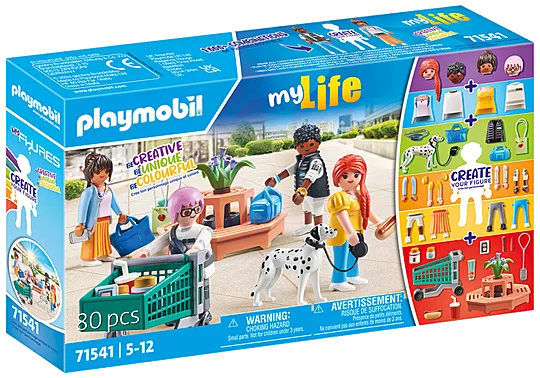 PLAYMOBIL #71541 My Figures: Shopping NEW!