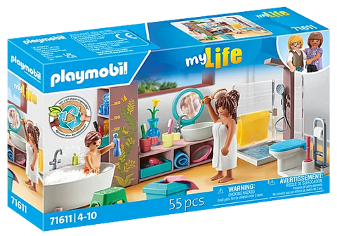 Playmobil #71611 Bathroom with Shower - Brand New!