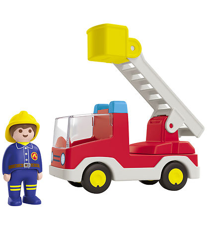 Playmobil Junior #71683 Ladder Unit Fire Truck - Brand New!