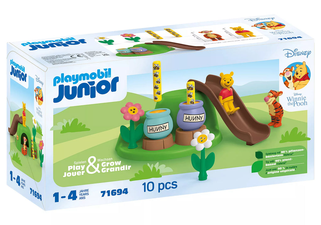 Playmobil #71694 Junior Winnie the Pooh's & Tigger's Bee Garden - Brand New!