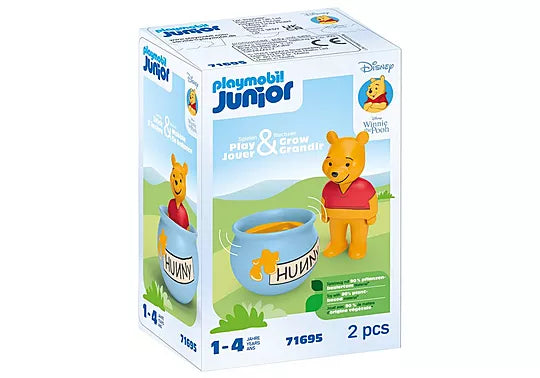 PLAYMOBIL #71695 Junior & Disney: Winnie the Pooh’s Counter Balance Honey Pot NEW!