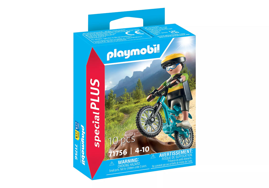 playmobil kinderfahrrad Playmobil #71756 SpecialPlus Mountain Biker