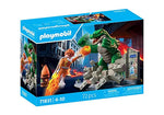 Playmobil #71831 Hero Battle Against Giant Lizard - Brand New!