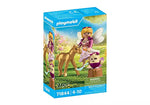 Playmobil #71844 Golden Unicorn Foal with Fairy - Brand New!