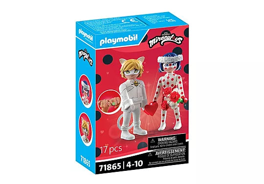 Playmobil #71865 Miraculous: Ladybug & Cat Noir Wedding Dream - Brand New!