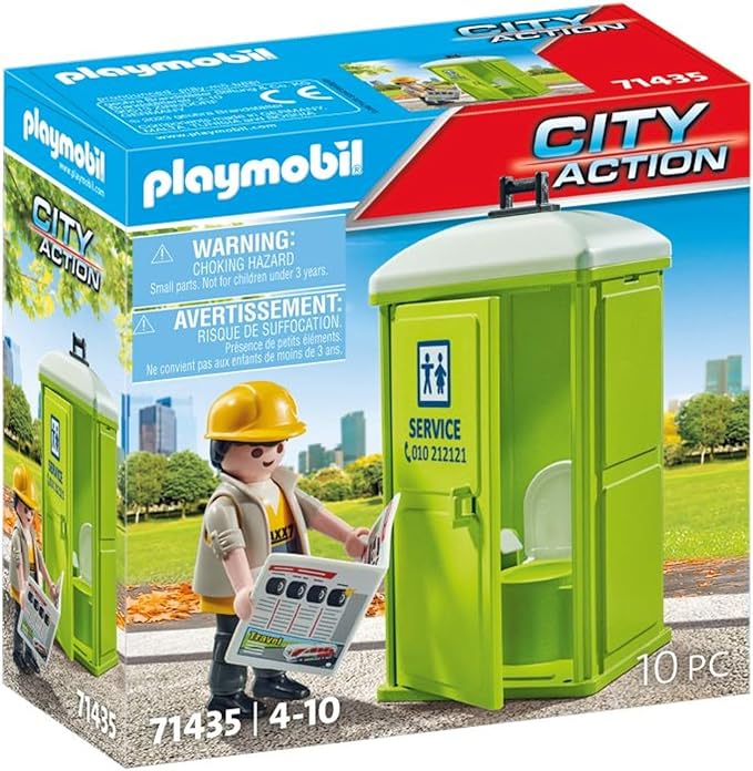 Playmobil #71435 Portable Toilet - Brand New!