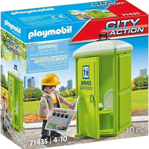 Playmobil #71435 Portable Toilet - Brand New!