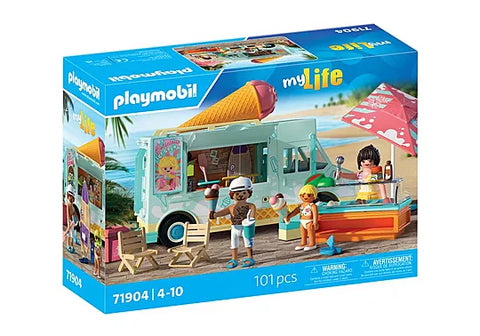 Playmobil #71904 Ice Cream Truck with Surf Shop - Brand New