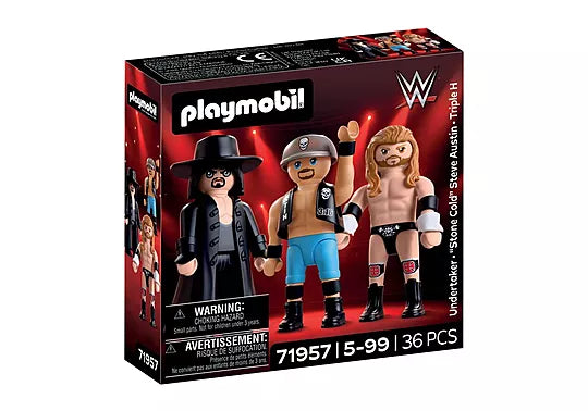 Playmobil #71957 WWE Attitude Era Multipack - Brand New!