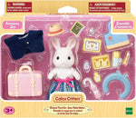 Calico Critters #CC1983 Weekend Travel Set - Snow Rabbit Mother - Brand New!