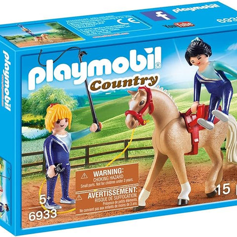 Playmobil #6933 Horse Vaulting - Brand New!