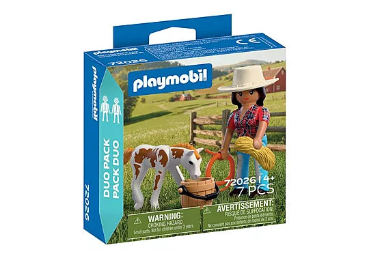 Playmobil #72026 DuoPack Horseback Rider - Brand New!
