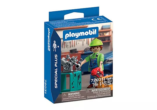 Playmobil #72031 Special Plus Mechanic - Brand New!