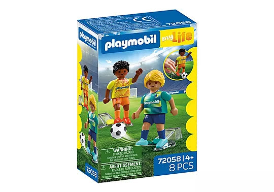 Playmobil #72058 Soccer Players - Brand New!