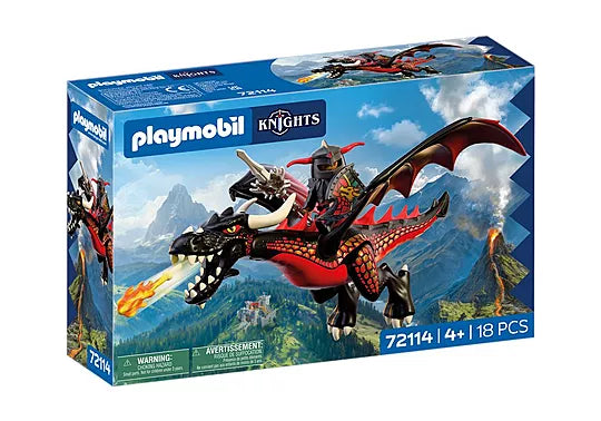 Playmobil #72114 Black Dragon - Brand New!