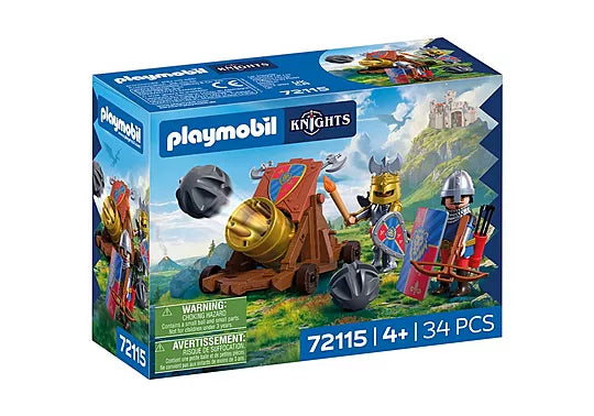 Playmobil #72115 Lion Knights with Battle Cannon - Brand New!