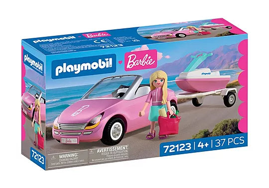 PLAYMOBIL x Barbie Convertible #72123 - Brand New!