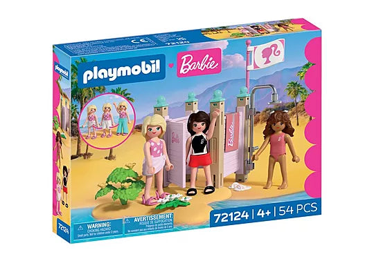 PLAYMOBIL x Barbie Beach Dress Up #72124 - Brand New!