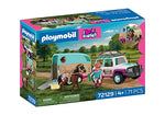 Playmobil #72129 Vehicle with Horse Trailer - Brand New!