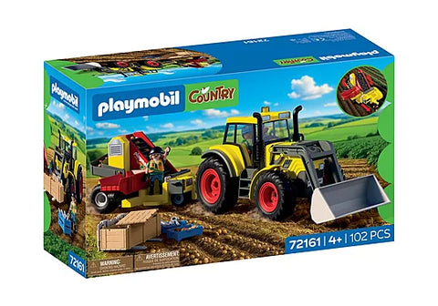 Playmobil #72161 Large Tractor with Potato Harvester - Brand New!