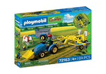 Playmobil #72163 Small Tractor with Hay Swather - Brand New!