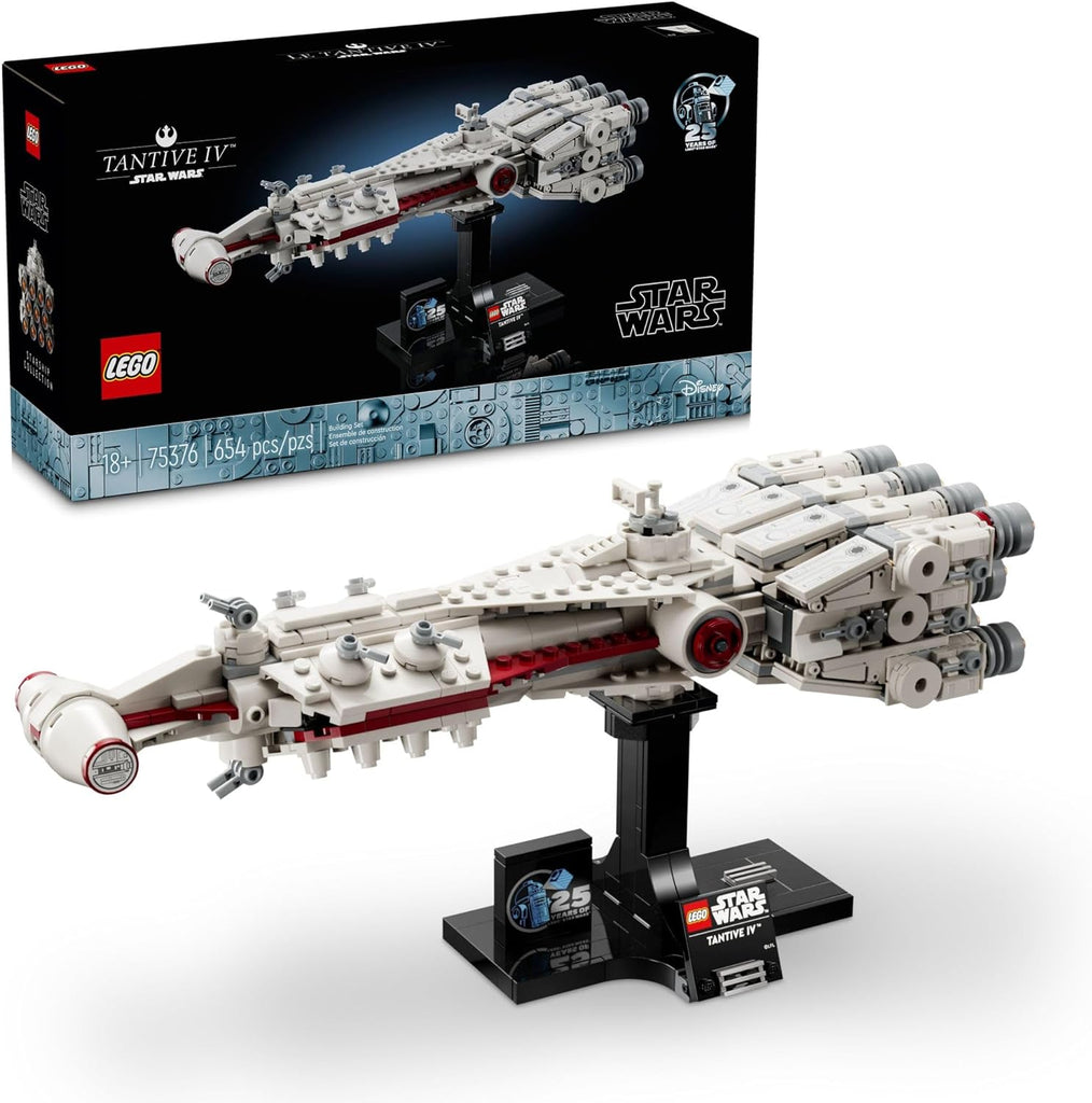 LEGO Star Wars #75376 A New Hope Tantive IV: Buildable 25th Anniversary Starship Model - Brand New!