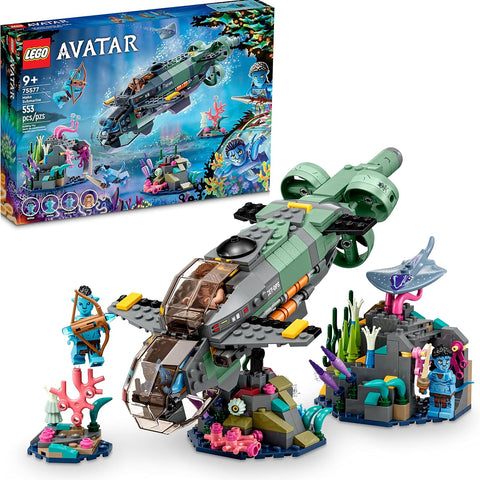 LEGO Avatar #75577 The Way of Water Mako Submarine - Brand New!