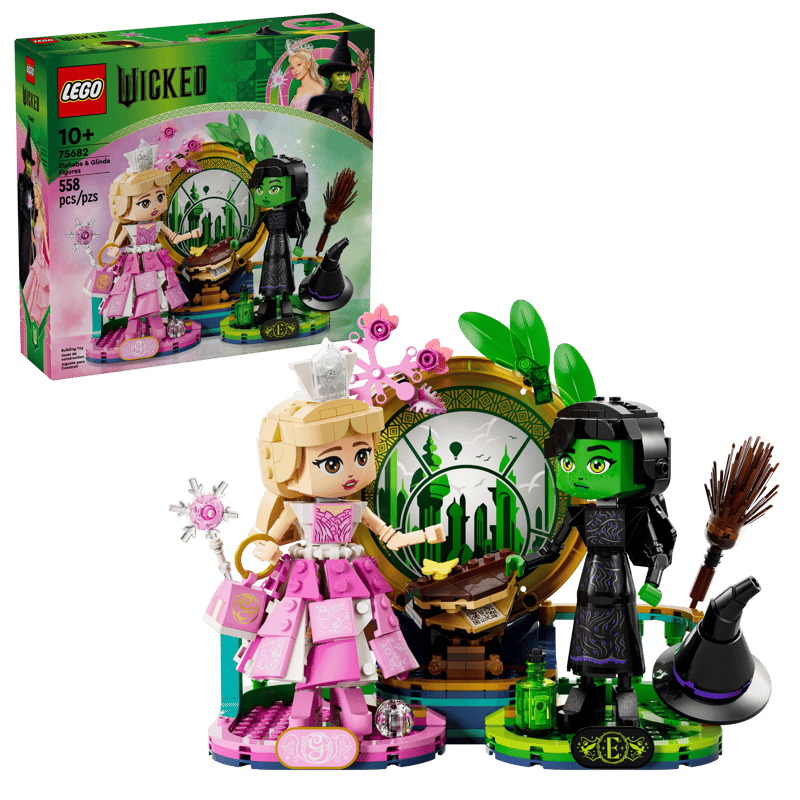 LEGO #75682 Wicked Elphaba & Glinda Figures - Brand New!