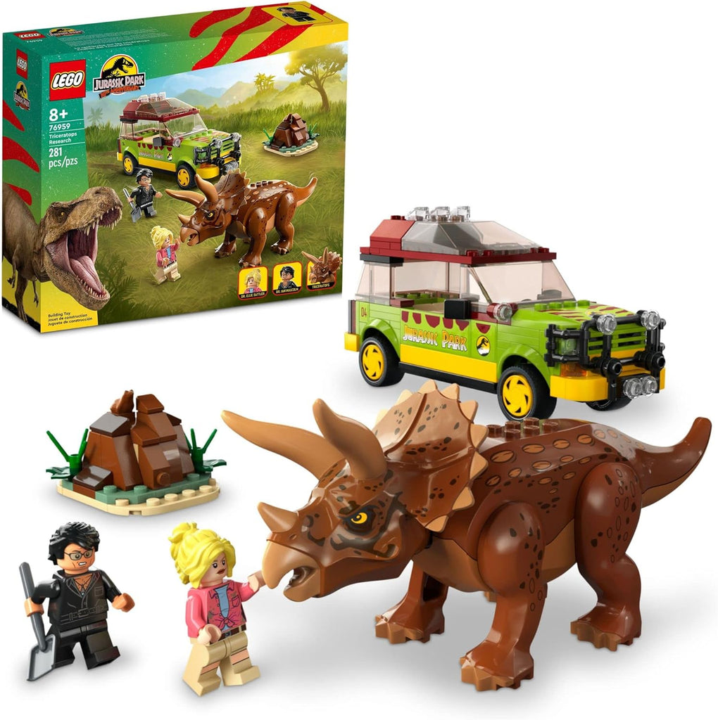 LEGO Jurassic Park #76959 Triceratops Research - Brand New!