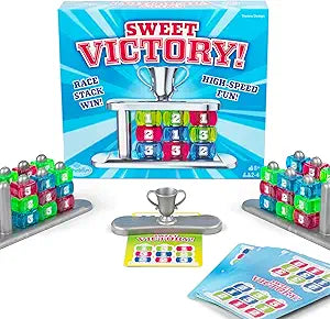 ThinkFun Sweet Victory - The Race to Finish Speed Party Game - for 2-4 Players 8+