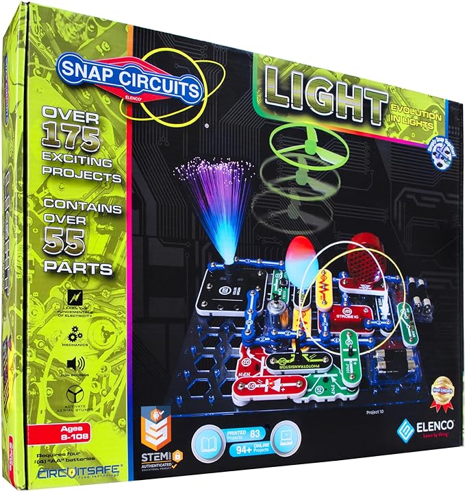 Snap Circuits LIGHT Electronics Exploration Kit - Brand New!