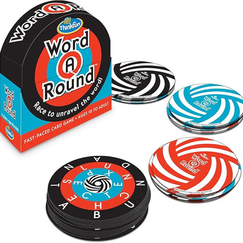 ThinkFun Word A Round Game - Engaging Vocabulary Builder for Teens and Adults - Brand New!