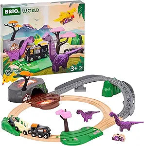 BRIO #36094 Dinosaur Adventure Train Set - Brand New!
