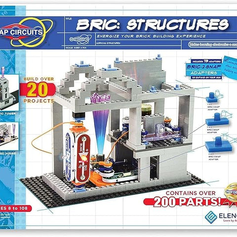 Snap Circuits BRIC Structures Brick & Electronics Exploration Kit - Brand New!