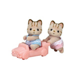 Calico Critters #C2118 Sandy Cat Twins - Brand New!