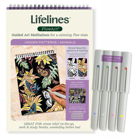 Lifelines FlowArt Hidden Patterns Animals #165012 - Brand New!