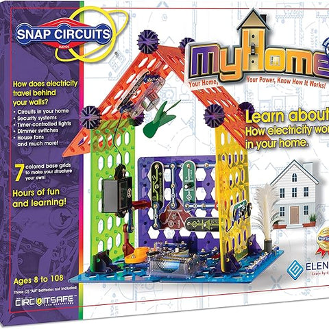 Snap Circuits Elenco My Home Electronics Building Kit - Brand New!