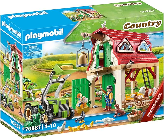 Playmobil #70887 Farm with Small Animals - Brand New!